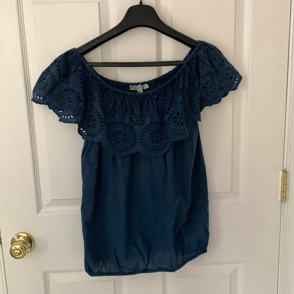 Off the shoulder shirt